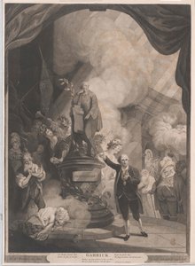 David Garrick af Artist Unknown