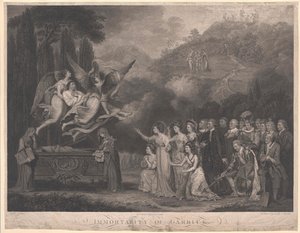David Garrick af Artist Unknown