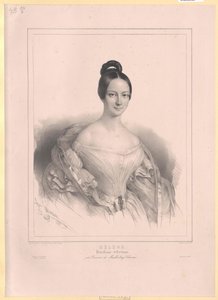 Hertuginde af Mecklenburg-Schwerin Helen af Artist Unknown