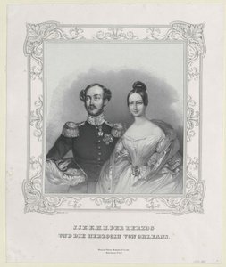 Hertug af Orleans Ferdinand af Artist Unknown