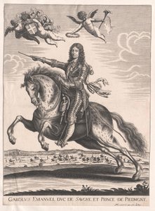Hertug af Savoyen Karl Immanuel II af Artist Unknown