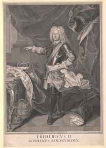 Hertug af Sachsen-Gotha Frederik II af Artist Unknown
