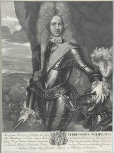 Hertug af Württemberg Ferdinand Wilhelm af Artist Unknown