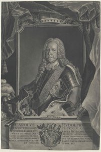 Hertug af Württemberg Karl Rudolf af Artist Unknown