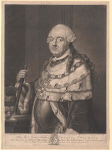 Kurfyrste af Bayern Karl Theodor af Artist Unknown
