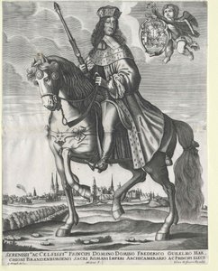 Kurfyrste af Brandenburg (1620-1688) Frederik Wilhelm af Artist Unknown
