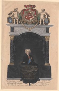Kurfyrste af Sachsen Frederik August II af Artist Unknown