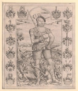 Kurfyrste af Sachsen Johann Frederick I af Artist Unknown
