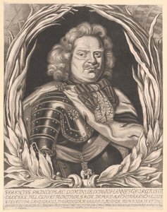Kurfyrste af Sachsen Johann George III af Artist Unknown