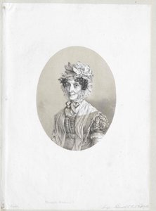 Elisabeth Barbara Baronesse von Testa af Artist Unknown