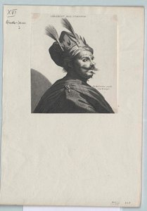 Kejser af Abessinien Amda-Jesus (print) af Artist Unknown