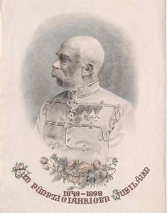Kejser af Østrig Franz Joseph I af Artist Unknown
