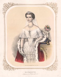 Kejserinde af Østrig Elisabeth af Artist Unknown