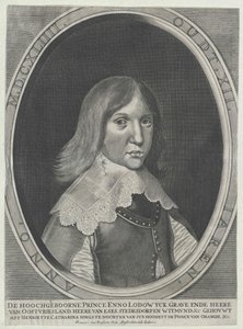 Enno Ludwig greve Østfriesland af Artist Unknown