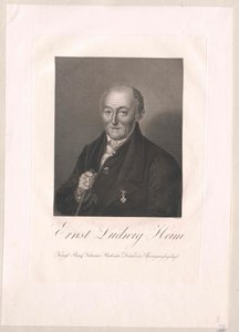 Ernst Ludwig Heim af Artist Unknown