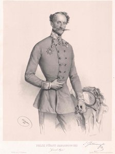 Felix greve Jablonovsky af Artist Unknown