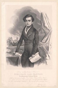 Ferdinand Karl adelig von Manussi af Artist Unknown