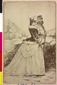 Franz Joseph I og Elisabeth af Østrig af Artist Unknown