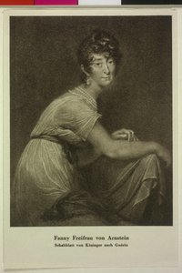 Franziska Itzig af Artist Unknown