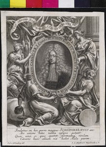 Friedrich Karl Graf Schoenborn (print) af Artist Unknown