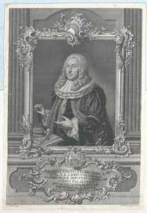George Christoph Erlabeck af Artist Unknown