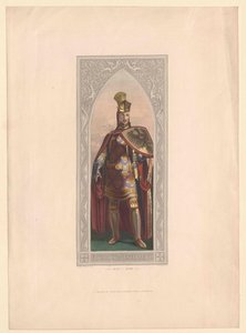 Den tyske konge Frederik den Skønne af Artist Unknown
