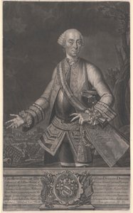 Gideon Ernst Baron Loudon af Artist Unknown