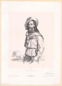 Giuseppe Garibaldi af Artist Unknown