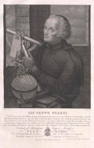 Giuseppe Piazzi af Artist Unknown