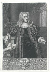 Gustav Philipp Fuerer von Haimendorf af Artist Unknown