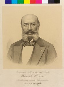 Heinrich Klinger af Artist Unknown