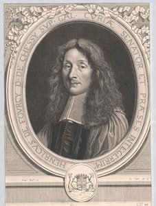 Henri II Fourcy (tryk) af Artist Unknown