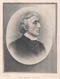 Henry Irving af Artist Unknown