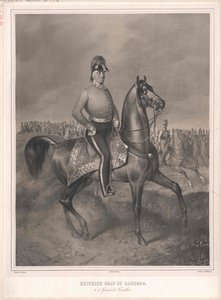 Henry greve Hardegg af Artist Unknown