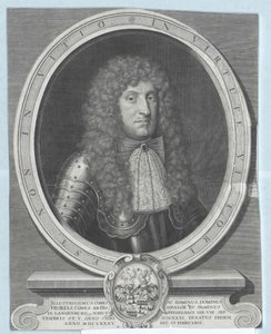 Hezekiah greve Hohenlohe-Waldenburg-Pfedelbach af Artist Unknown