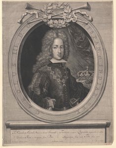 Den hellige romerske kejser Karl VI af Artist Unknown
