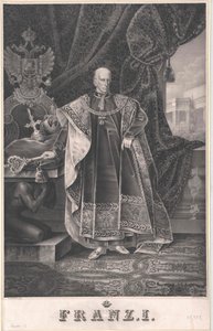 Den hellige romerske kejser Frans II af Artist Unknown