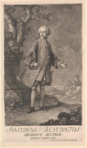 Den hellige romerske kejser Josef II af Artist Unknown