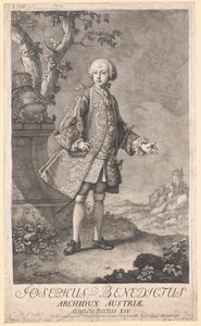 Den hellige romerske kejser Josef II af Artist Unknown