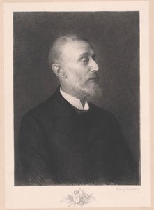 Hugo Graf og Altgraf Salm-Reifferscheidt-Raitz (print) af Artist Unknown
