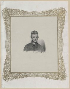Ignaz Graf Hardegg-Glatz af Artist Unknown