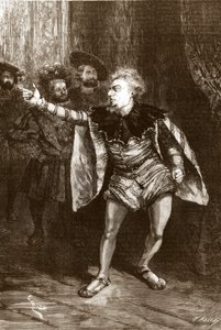 Illustration til skuespillet "Le Roi s