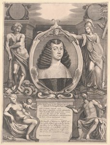Infanta af Portugal Katharina (print) af Artist Unknown