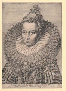Infanta af Spanien Isabella Clara Eugenia af Artist Unknown