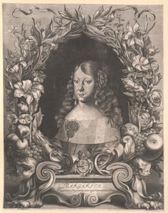 Infanta af Spanien Margaret Theresia (print) af Artist Unknown