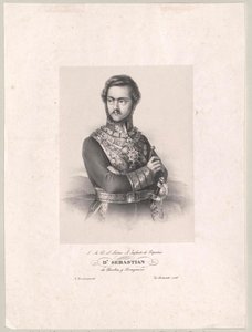 Infante af Spanien Sebastian af Artist Unknown