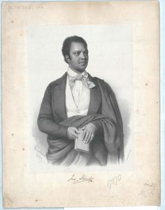 Ira Frederick Aldridge af Artist Unknown