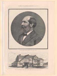 James Abram Garfield af Artist Unknown