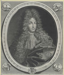 James hertug af Berwick Fitzjames (print) af Artist Unknown