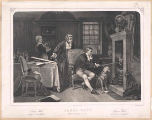 James Watt af Artist Unknown